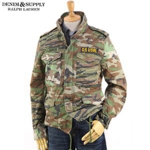 camo field jacket ralph lauren